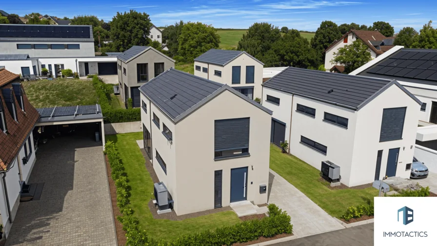 Single Haus - Haus kaufen in Alzey - Das eigene Haus, als Alternative zur Eigentumswohnung - ENERGIE A+, BEZUGSFERTIG, PROVISIONSFREI