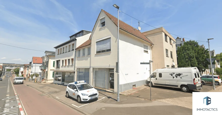 Ansicht Mannheimer Straße - Haus kaufen in Bad Kreuznach - Rentable Kapitalanlage in attraktiver Lage von Bad Kreuznach - inklusive 10 Stellplätze