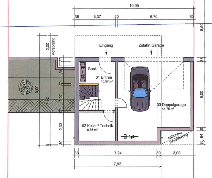 Grundriss EG