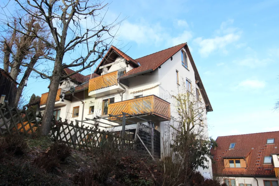 Ansicht - Wohnung kaufen in Bräunlingen - Charmante 3 Zimmer-Wohnung mit Terrasse und TG-Stellplatz in ruhiger Lage von Bräunlingen!