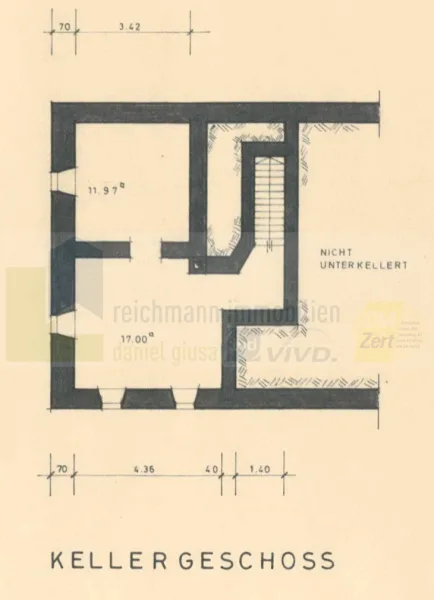 Grundriss Kellergeschoss