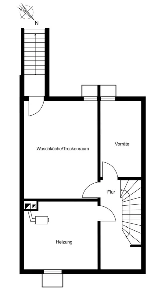 Grundrissplan Kellergeschoss
