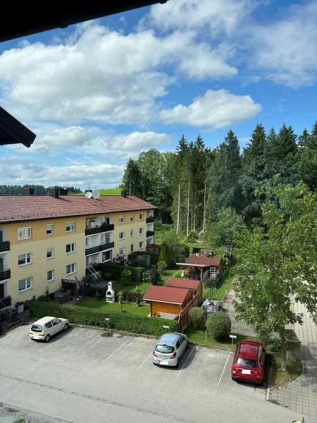 Schlafzimmer-Ausblick