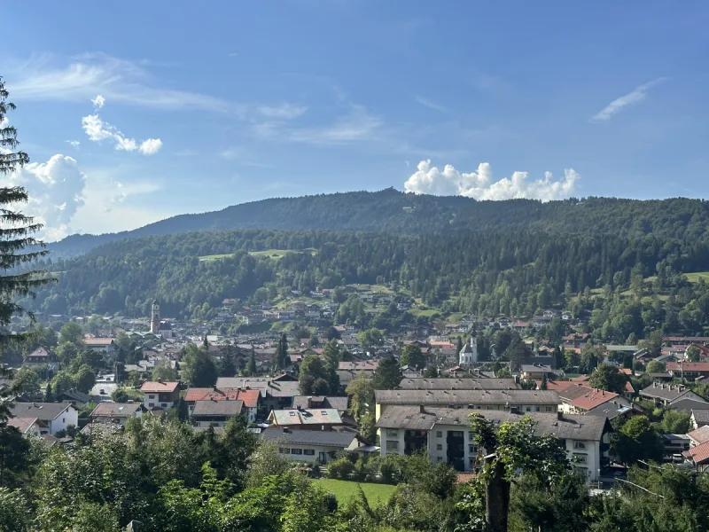 Ausblick nach Mittenwald