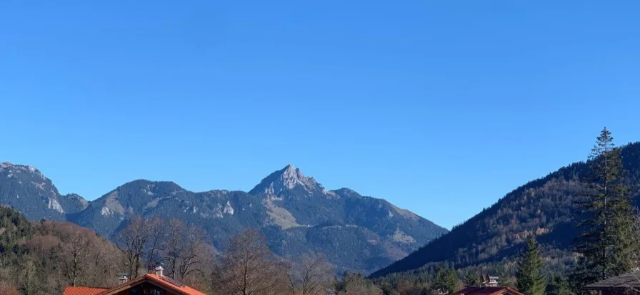 Wendelsteinblick vom Grundstück