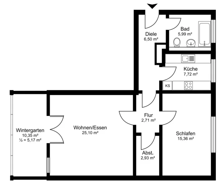 Grundrissplan