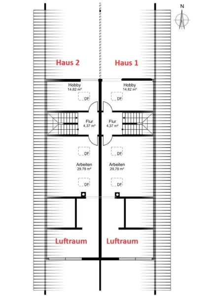 Grundriss Dachgeschoss