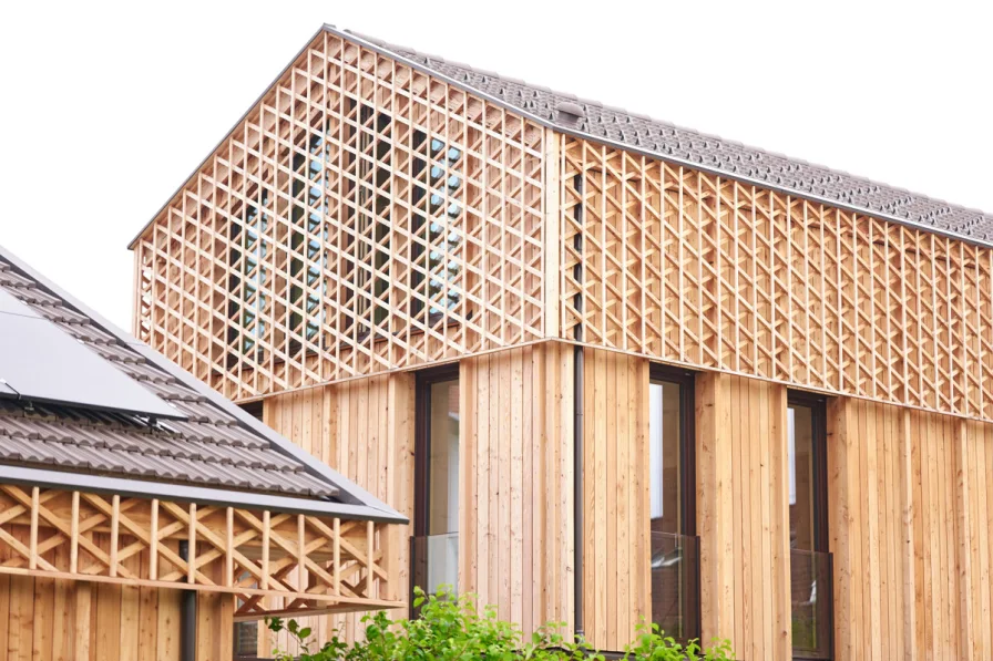 FRÜHLING XXV - Haus kaufen in Holzkirchen - HAUS 2 / Premium-Stadthaus im Herzen von Holzkirchen - architektonisches und ökologisches Juwel