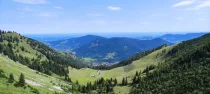 Blick von der Brecherspitze nach Neuhaus