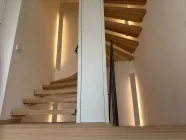 Treppe ins Dachgeschoss