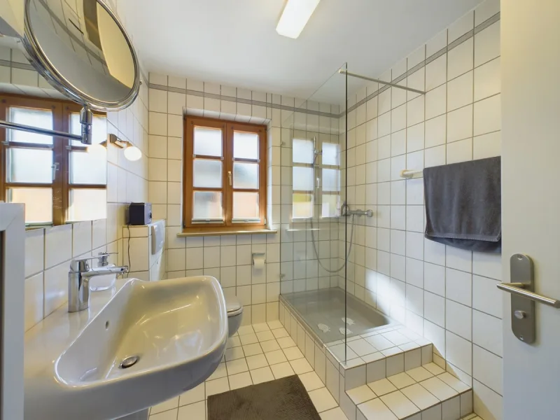 Badezimmer im Obergeschoss