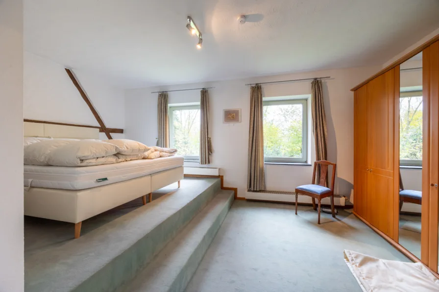 Haupthaus / Schlafzimmer im Dachgeschoss