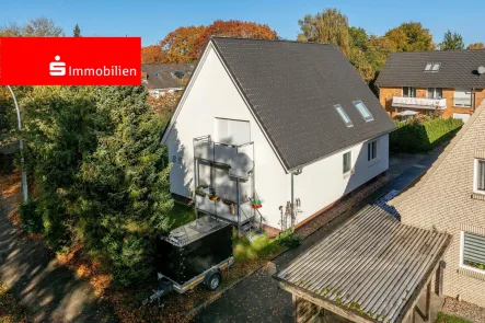 Frontansicht - Wohnung mieten in Elmshorn - Nachmieter gesucht: Attraktive Drei-Zimmer-Wohnung mit Balkon in zentraler Lage von Elmshorn!