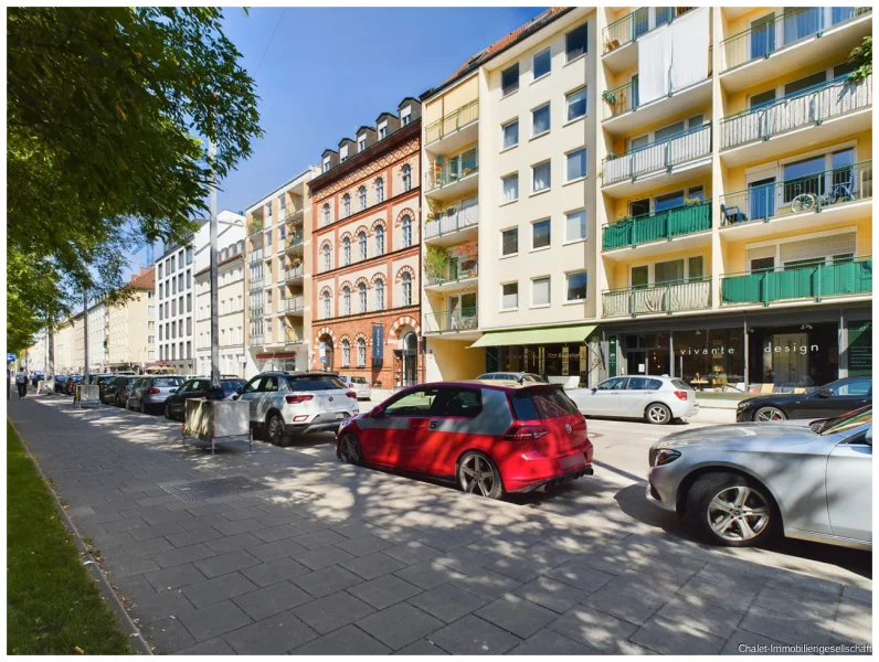 Hausansicht - Wohnung kaufen in München - City Apartment in Bestlage - München Maxvorstadt