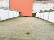 Blick in den Garagenhof