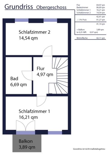 Grundriss-Obergeschoss