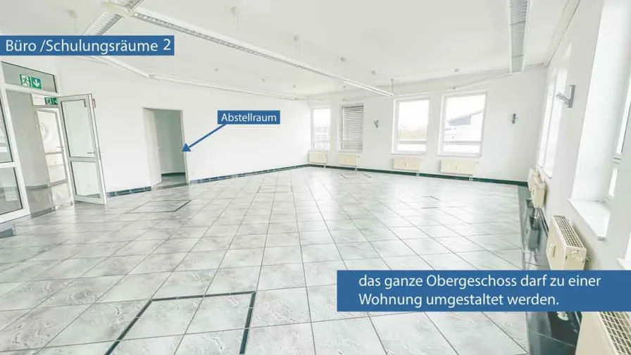 Büro-Schulungsräume-2 - Büro/Praxis kaufen in Hebertshausen - Mischobjekt mit Bürofläche und Halle Lagerfläche