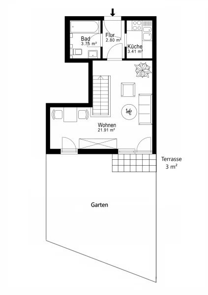 EG_Wohnung + Garten