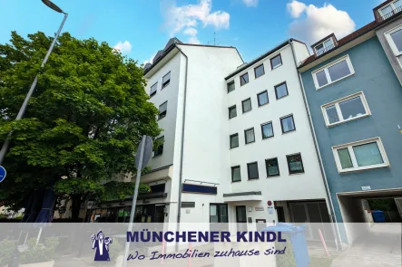 Eingang - Wohnung kaufen in München - + + VERMIETETE 2-ZIMMER-WOHNUNG AM MOOSACHER BAHNHOF + +