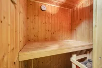 Sauna im Kellergeschoss 