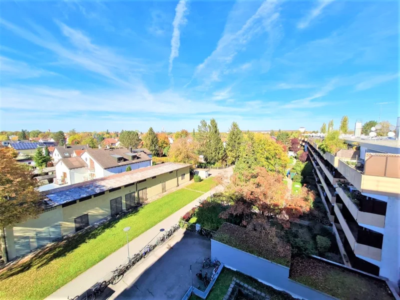 Ausblick - Wohnung kaufen in München - Helles Apartment zum ruhigen Innenhof in Parknähe