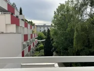 Blick vom Balkon