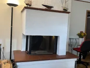 Kamin im Wohnzimmer