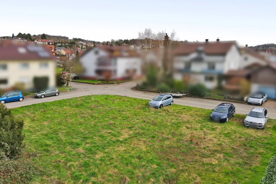 Bauplatz Drohne (4) - Grundstück kaufen in Keltern - Großzügiges Grundstück für ein Einfamilienhaus, Doppelhaus oder Mehrfamilienhaus