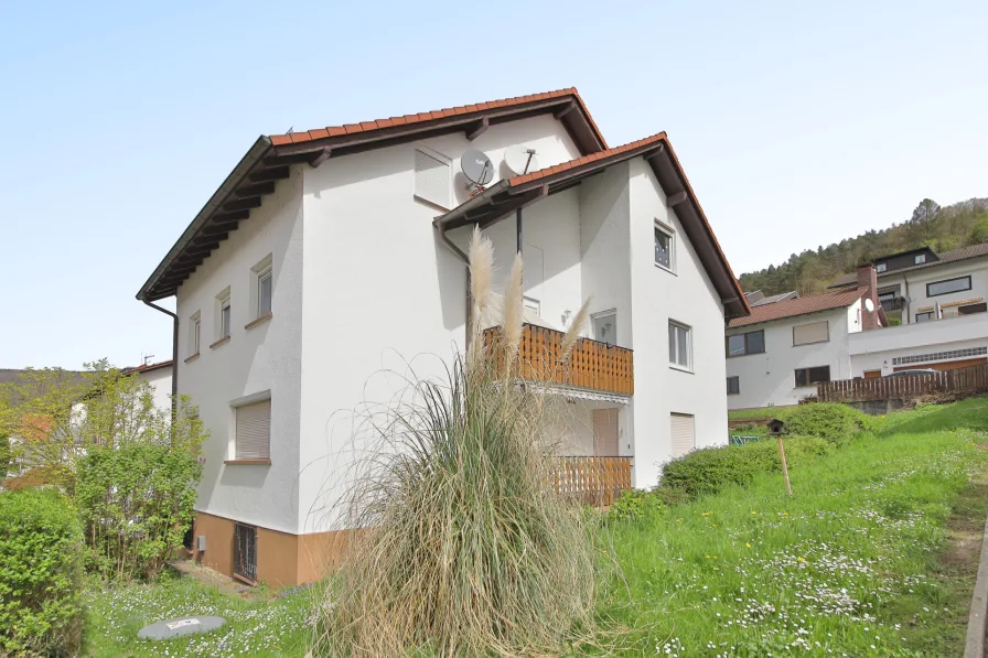 Wohnung im Hochparterre - Wohnung kaufen in Neckarsteinach - Große Erdgeschosswohnung mit Gartennutzung in Zweifamilienhaus