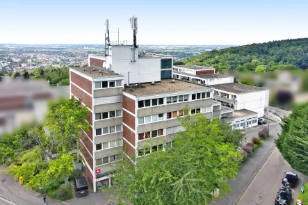 Außenansicht - Wohnung kaufen in Heidelberg / Boxberg - Großes 1-Zimmer-Apartment mit Balkon - vermietet - als Kapitalanlage