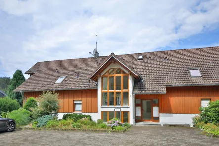 Außenansicht - Wohnung kaufen in Sasbachwalden / Brandmatt - Schöne 2-Zimmer-Wohnung mit traumhaftem Ausblick