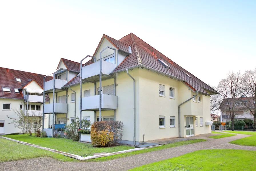 Außenansicht - Wohnung kaufen in Rastatt / Niederbühl - Modernes 1-Zimmer-Apartment sucht neuen Eigentümer