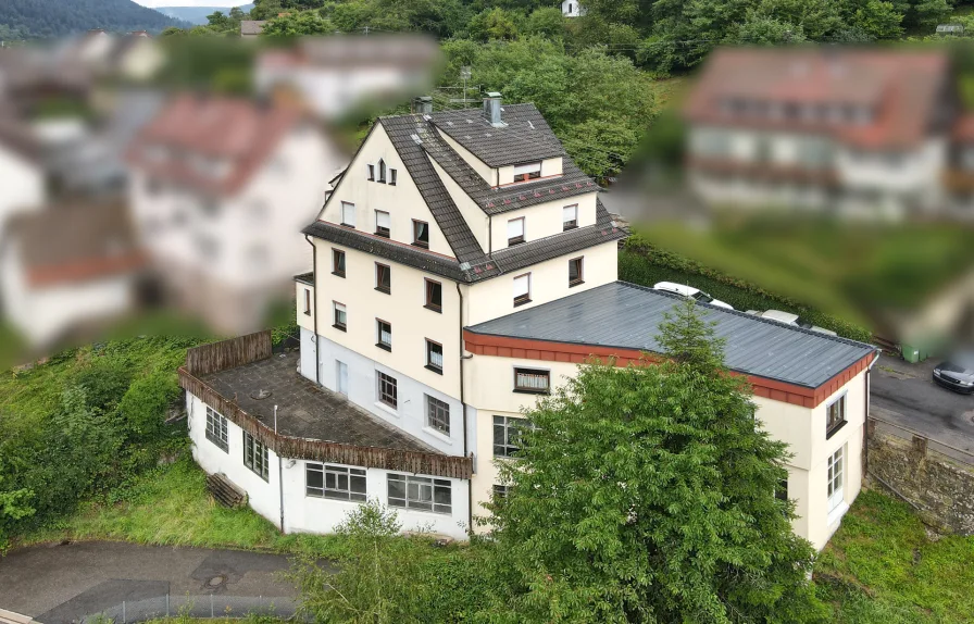 Titelbild - Haus kaufen in Bad Wildbad - Mehrgenerationenhaus in Bad Wildbad: Großzügiger Raum für Familienleben und persönliche Interessen