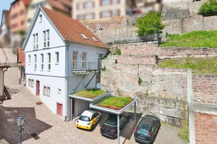 Außenansicht - Haus kaufen in Altensteig - Charmantes Einfamilienhaus mit historischem Flair und modernem Wohnkomfort in Altensteig