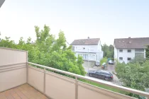 Blick vom Balkon DG