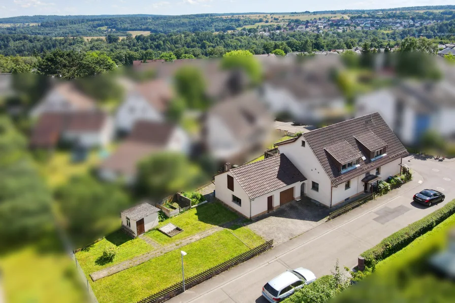 Vogelperspektive Richtung Süden