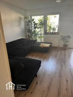 Wohnzimmer - Wohnung mieten in Uelzen - 82m²/ 3 Zimmer-Wohnung mit Balkon