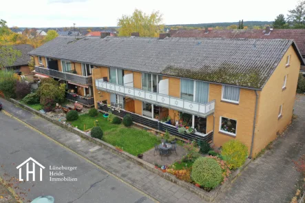 Objektbild - Wohnung mieten in Bad Bevensen / Medingen - 3-Zimmer Wohnung mit Balkon in ruhiger Lage in Bad Bevensen