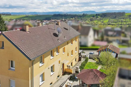 Außenansicht - Wohnung kaufen in Aichtal - Stilvoll und kompakt: Kleinstädtisches Wohnen mit einem Hauch von Naturverbundenheit