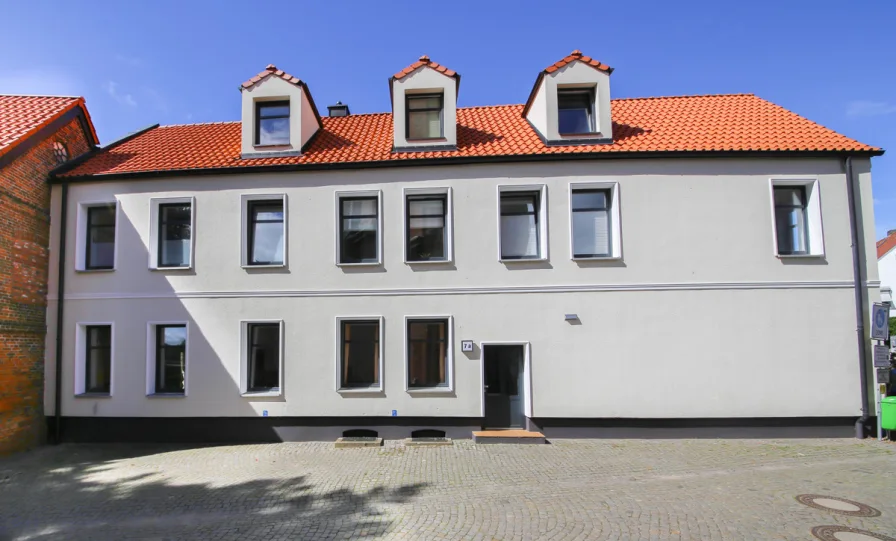 Frontansicht - Wohnung mieten in Kappeln - Barrierearme Zwei-Zimmer-Erdgeschosswohnung