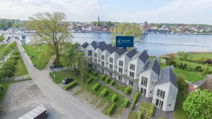 Gesamtansicht - Wohnung kaufen in Kappeln - Wohnen mit fantastischem Schleiblick