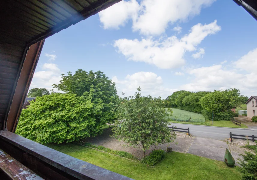 Ausblick vom Balkon