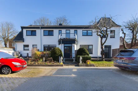 Frontansicht - Wohnung mieten in Kappeln - Stadtnahe 2-Zimmer-Wohnung mit großzügiger Terrasse in Westausrichtung