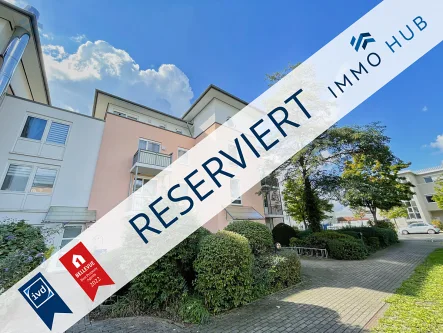 Reserviert - Wohnung kaufen in Leipzig - ++ TG-Stellplatz & 2 Balkone, gemütliche 2-Zimmerwohnung im grünen Lützschena-Stahmeln ++