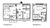 Grundrisse - UG und OG