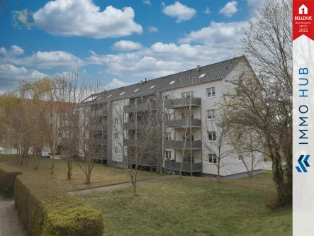 Rückansicht - Wohnung kaufen in Weißenfels - ++ 4,9 % IST-Rendite mit Potenzial ++
