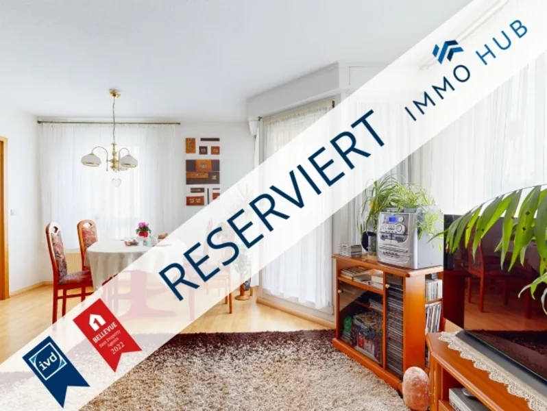 Reserviert - Wohnung kaufen in Leipzig - ++ knapp 4% IST-Rendite, TG-Stellplatz, Balkon! Charmante 2-Zimmer Wohnung im Leipziger Norden ++