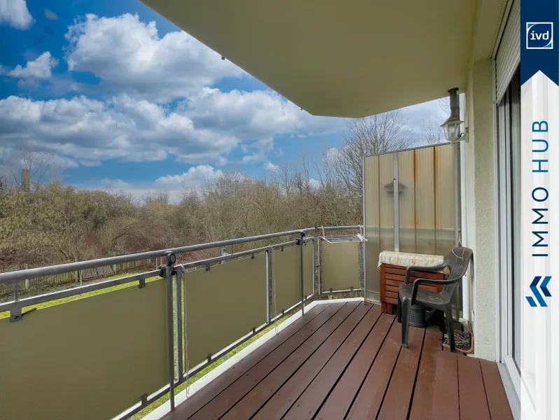 Balkon - Wohnung kaufen in Leipzig - ++ 4% IST-Rendite, KFZ-Stellplatz, Balkon! Charmante 2-Zimmer Wohnung im Leipziger Osten ++