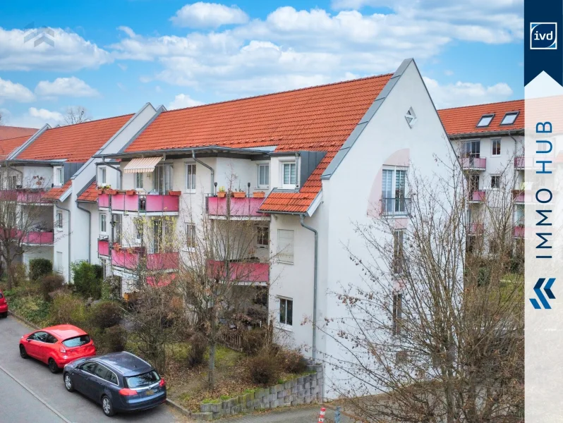 Hausansicht (1) - Wohnung kaufen in Leipzig - ++ 4,1% IST-Rendite, KFZ-Stellplatz, Süd-Terrasse! Charmante 3-Zimmer Wohnung in Leipzig Wahren ++