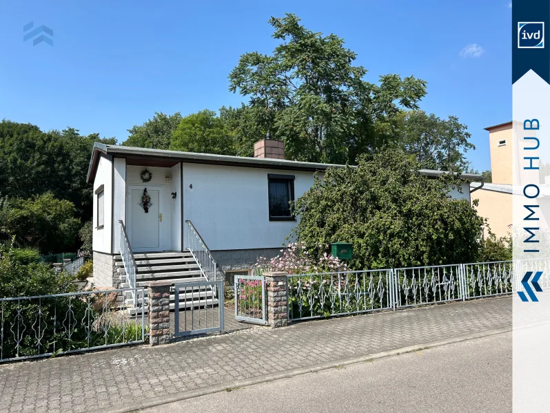 Hausansicht 1 - Haus kaufen in Schönwölkau - ++ traumhaftes Eigenheim in ruhiger Wohnlage ++